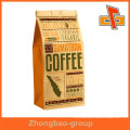 Guangzhou factory new hot products kraft paper stand up custom coffee bags with over ten years export experience